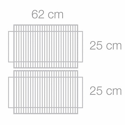 Martinsen Box BBQ 5000 Danish Charcoal BBQ with Double Grill