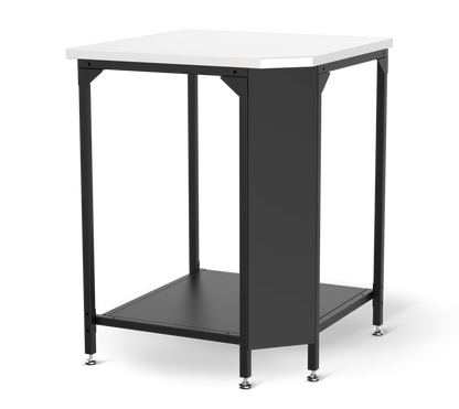 Cozze Corner Table – Modular Outdoor Kitchen Connector with Steel Top