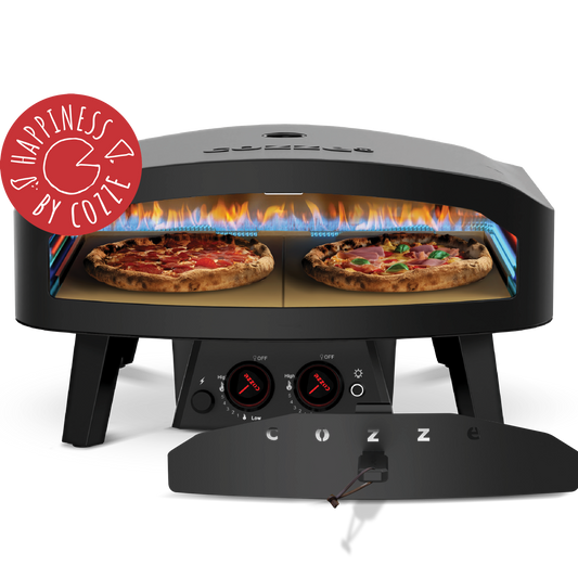 Cozze® 24" Gas Pizza Oven Black Edition Ø60 cm
