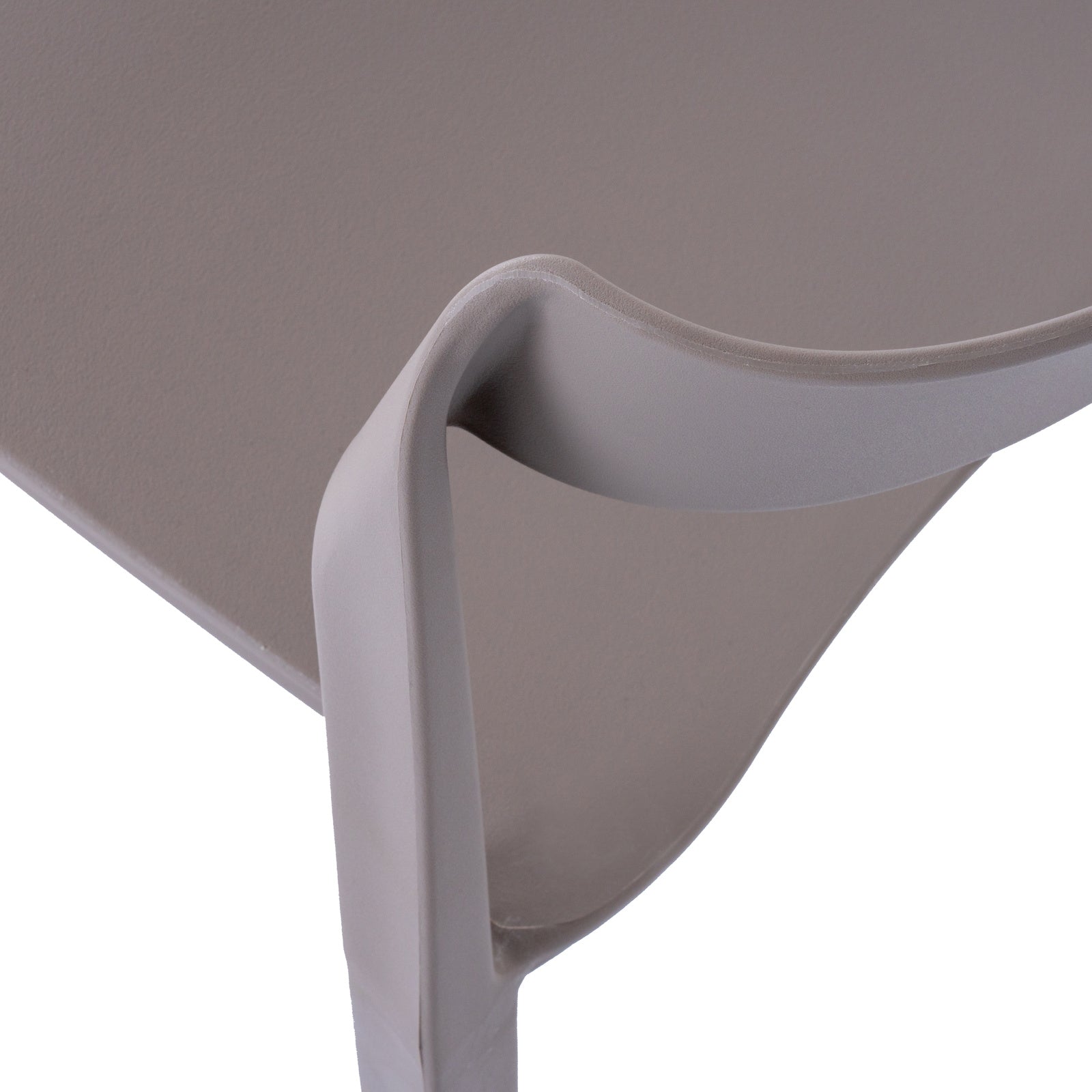 Zen Stone Dining Chair | Modern Indoor & Outdoor Plastic Garden Chair