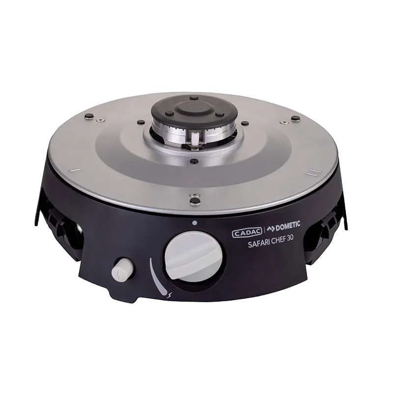 Cadac Safari Chef 30 HP Deluxe Portable Gas BBQ for Threaded Gas Cartridges