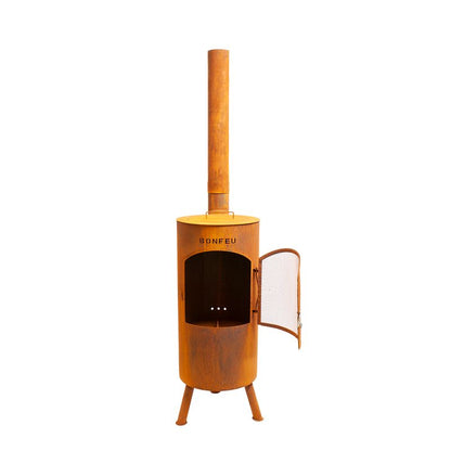 BonFeu, BonTino, Outdoor Fireplace, Rust