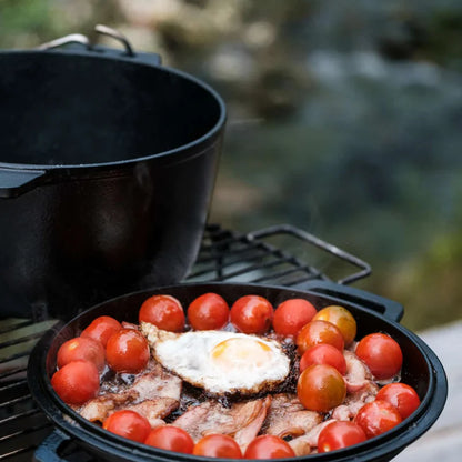 Cast Iron Cooking Set – Multi‑Use Fire & Oven Trio
