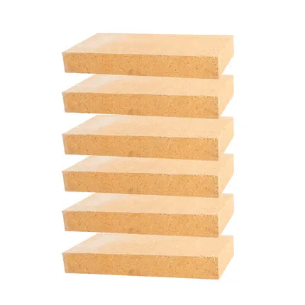 Barbecook Pedro Fire Stones Set of 6 for Stable Heat BBQ Grill
