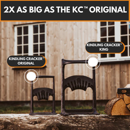 Kindling Cracker™ King Premium Bundle – Safe Firewood Splitting Kit