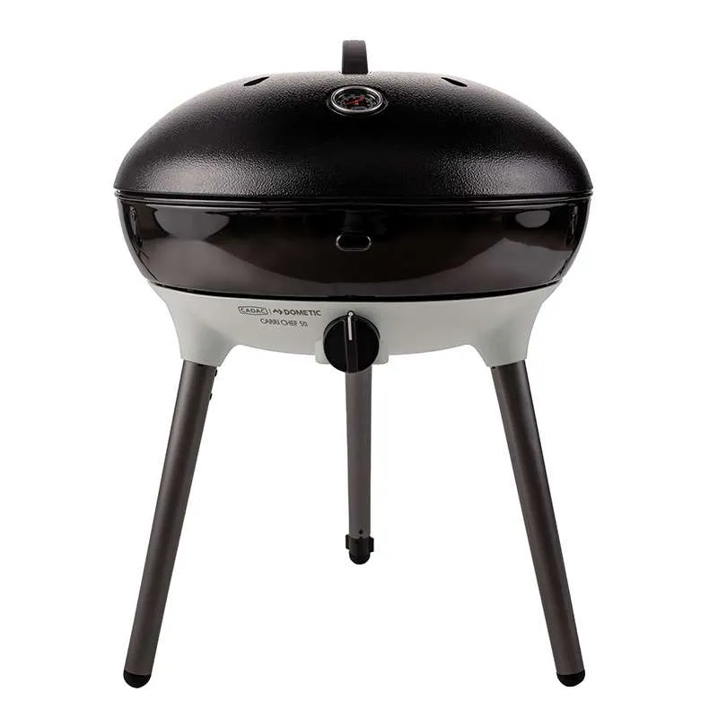 Cadac Carri Chef 50 BBQ QR Portable Gas Barbecue with GreenGrill BBQ Grid