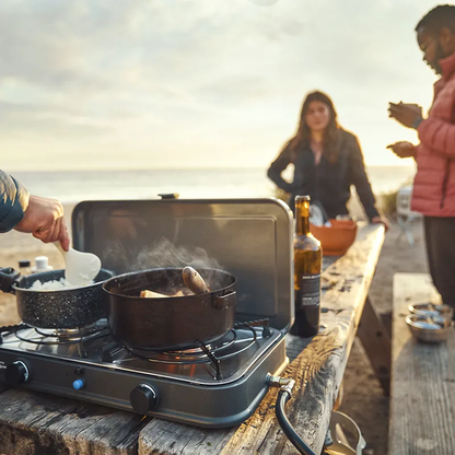 Cadac 2 Cook 2 Pro Stove QR Dual Burner Portable Gas Camping Stove