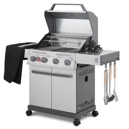 Primeliner By Bull S4 Gas Barbecue with Infrared Burner & Premium Cart