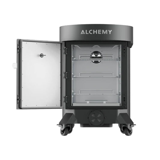 Alchemy 24″ Smoker Grill & Plancha 3‑in‑1 – Live‑Fire Outdoor Cooker
