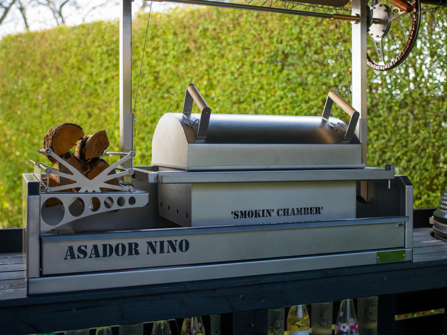 Smokin’ Chamber – Asador Nino Accessory | METARTAL Stainless Steel Smoker