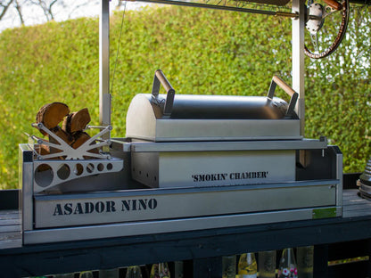 Smokin’ Chamber – Asador Nino Accessory | METARTAL Stainless Steel Smoker