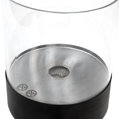 Southwark Black Round Tabletop Bioethanol Fireplace 3L Burner