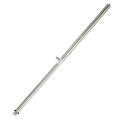 Cocoon Fires Adjustable Ceiling Rod in Polished Steel