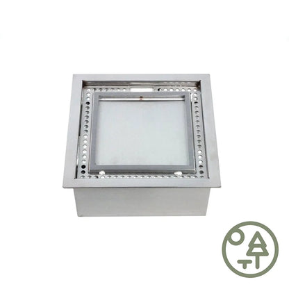 ScandiFlames Outdoor Square Bioethanol Burner 5L, 5kW