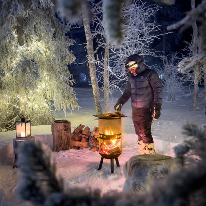 BonFeu, BonVes 45, Fire Pit, Rust