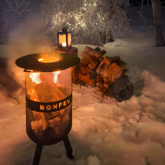 BonFeu, BonVes 45, Fire Pit, Rust