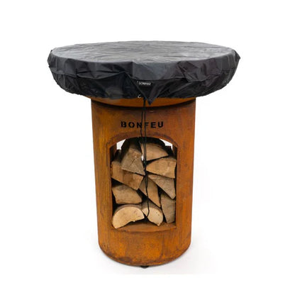 BonFeu Premium Round Fire Bowl Cover Waterproof Outdoor Protection