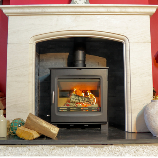 Woodford Chadwick 8 Multifuel Stove 8.2kW DEFRA Approved