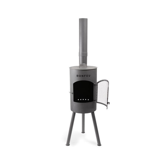 BonFeu, BonGiano SP, Outdoor Fireplace, Black