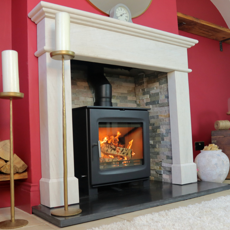 Woodford Chadwick 12 Multifuel Stove 12.5kW DEFRA Approved
