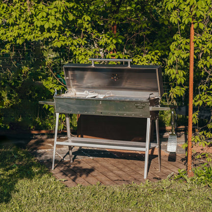 GrillSymbol Charcoal Grill Chef XL Silver