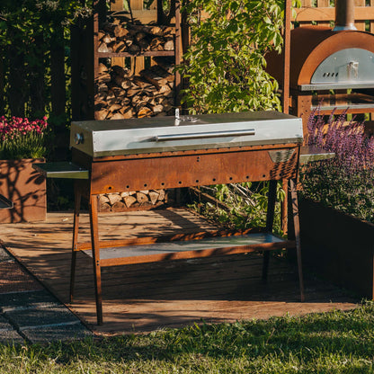 GrillSymbol Charcoal Grill Chef XL 160 cm