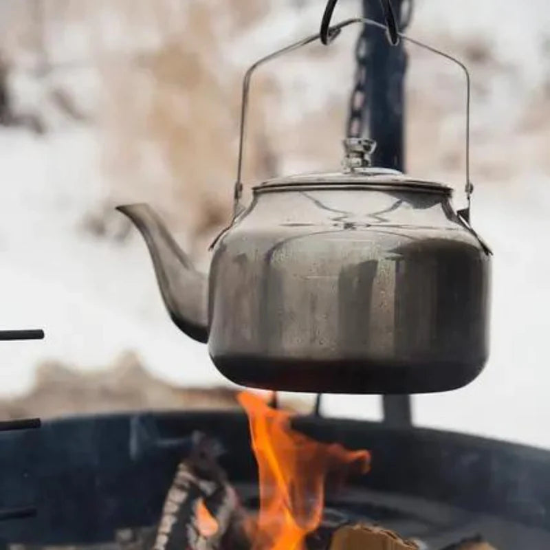 Espegard 2.5L Campfire Coffee Pot – Stainless Steel Outdoor Kettle