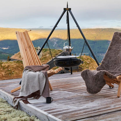 Espegard 2.5L Campfire Coffee Pot – Stainless Steel Outdoor Kettle