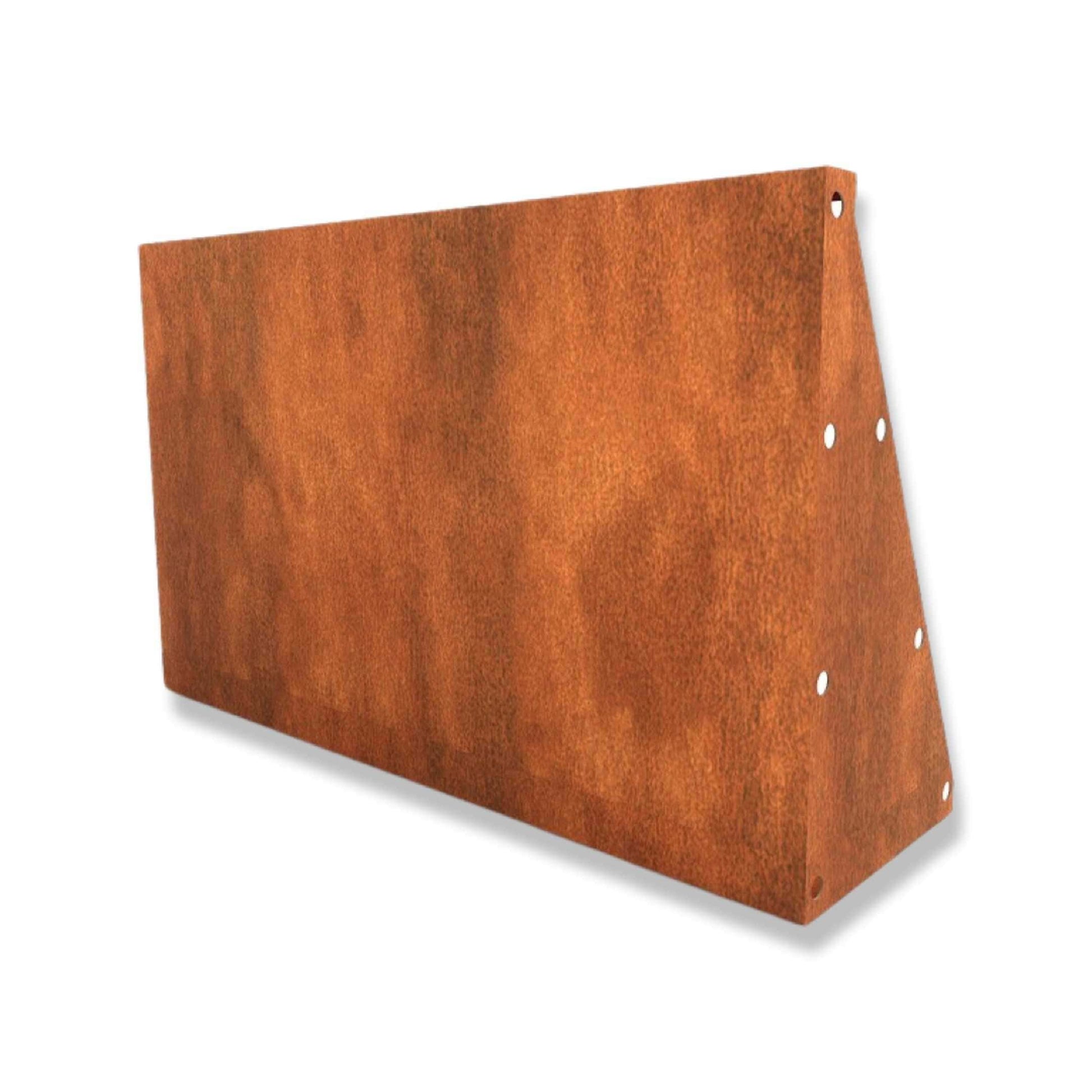 Brampton Corten Steel Straight Modular Planter