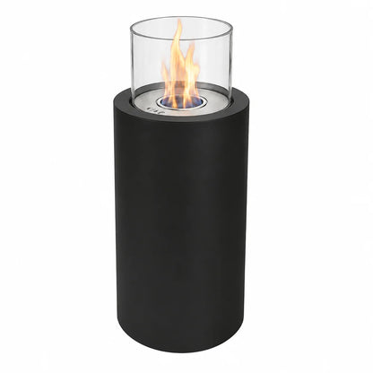 ScandiFlames Dualis Black 2 in 1 Bioethanol Fireplace