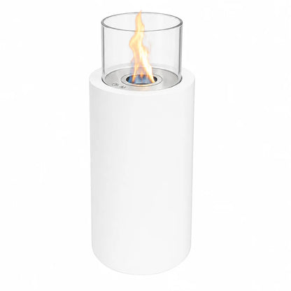 ScandiFlames Dualis White 2 in 1 Bioethanol Fireplace