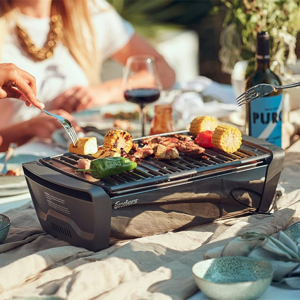 Enders, Aurora, Mirror Black, Tabletop Charcoal BBQ