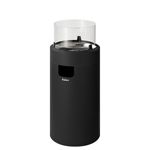 Enders, Nova LED Flame, Medium Black Gas Patio Heater