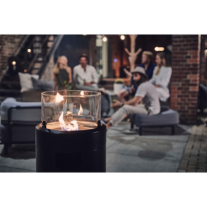 Enders, Nova LED Flame, Medium Black Gas Patio Heater