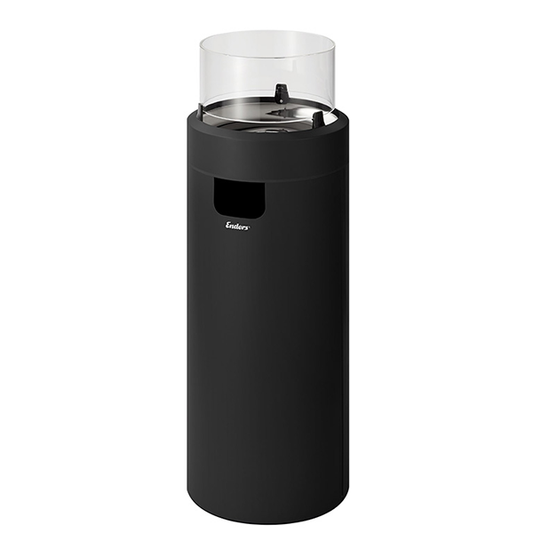Enders, Nova, LED Flame, Large Black Patio Heater