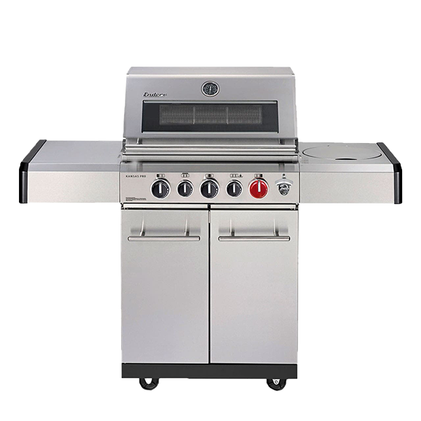 Enders, Kansas, Pro 3, Gas BBQ, Silver