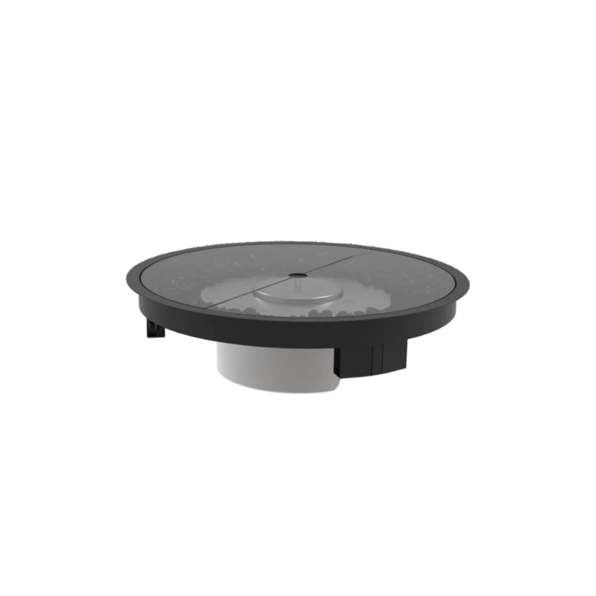 EcoSmart R20 Cover Plate | Smoke Grey Toughened Glass