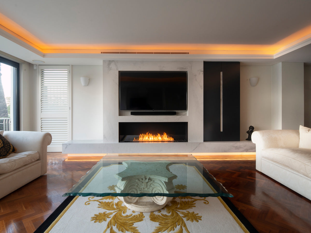 EcoSmart Fire Flex 42SS Wide Single Sided Bioethanol Fireplace Insert