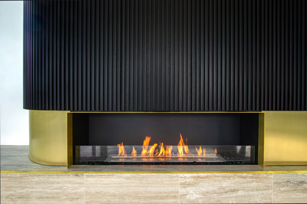 EcoSmart Fire Flex 42SS Wide Single Sided Bioethanol Fireplace Insert