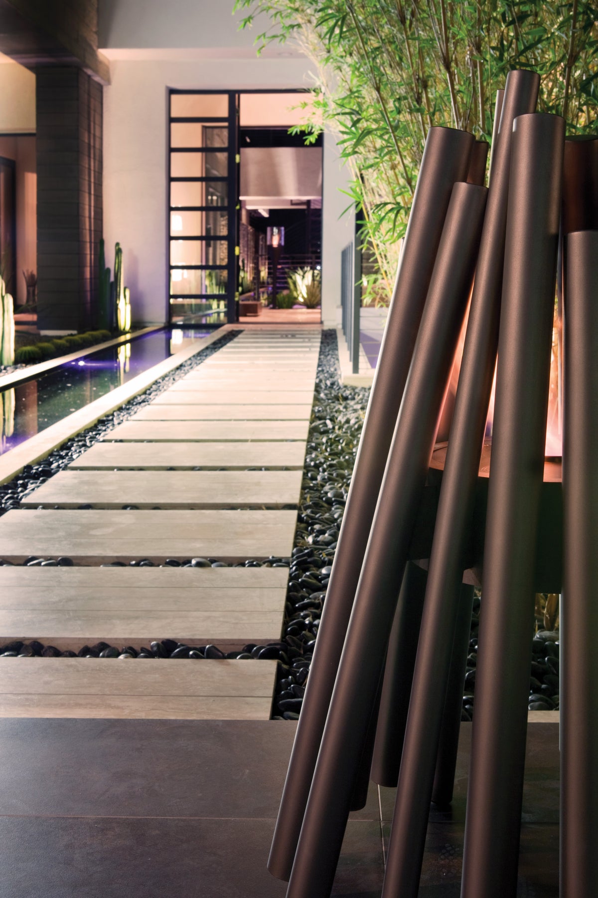 Stix Bioethanol Fire Pit by EcoSmart Fire | Modern Freestanding Fire