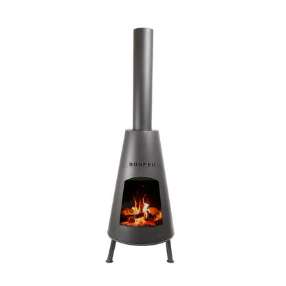 BonFeu, BonPyra, Outdoor Fireplace, Black