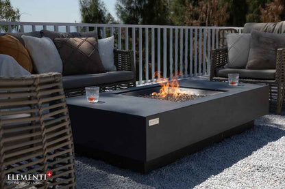 Cannes Gas Fire Table