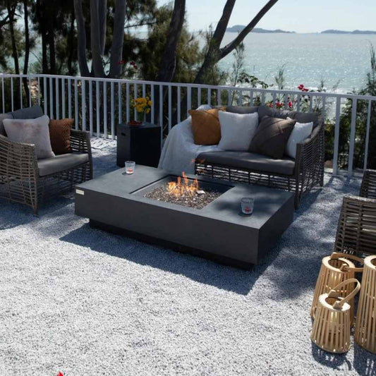 Cannes Gas Fire Table