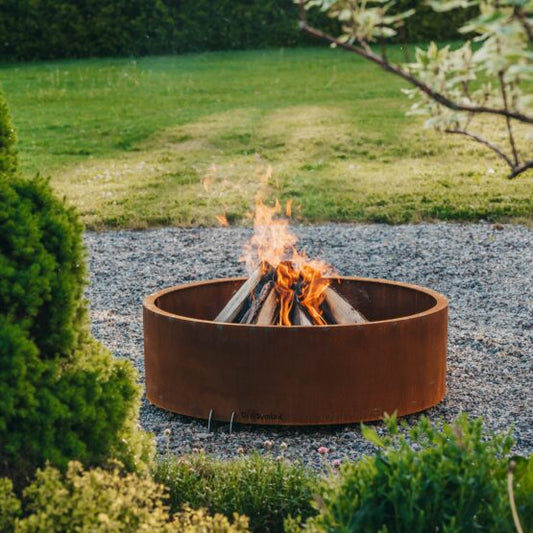 GrillSymbol Corten Steel Fire Pit Elias