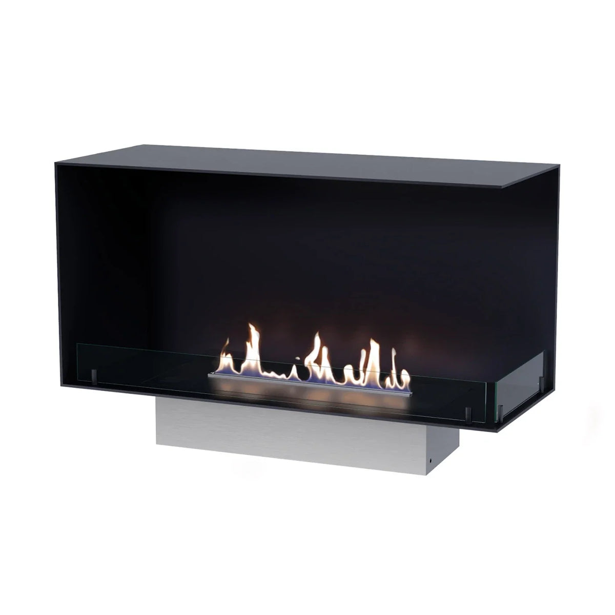 Foco Corner Right 1000 Built In Bioethanol Fireplace