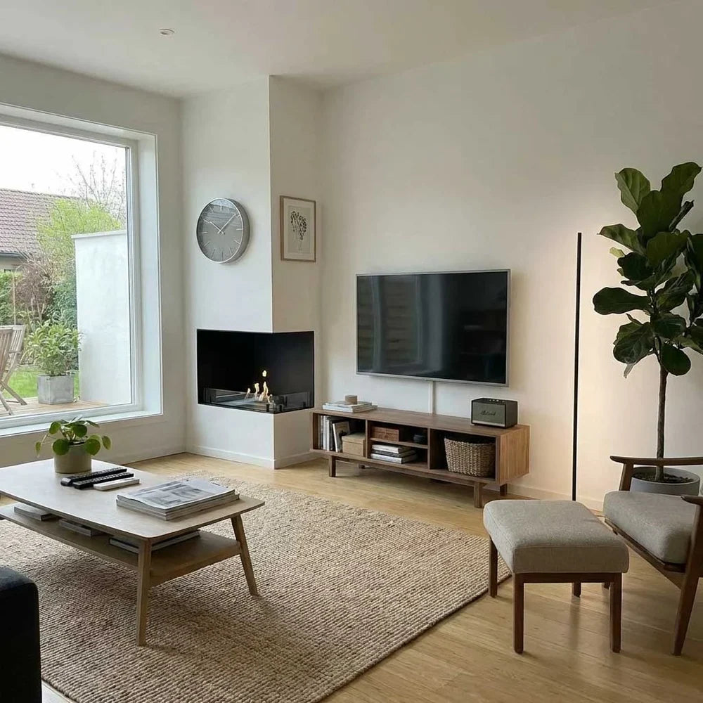 Foco Corner Right 800 Built In Bioethanol Fireplace