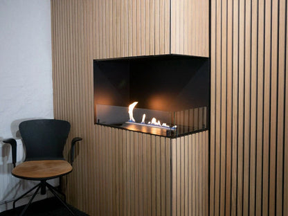 Foco Corner Right 800 Built In Bioethanol Fireplace
