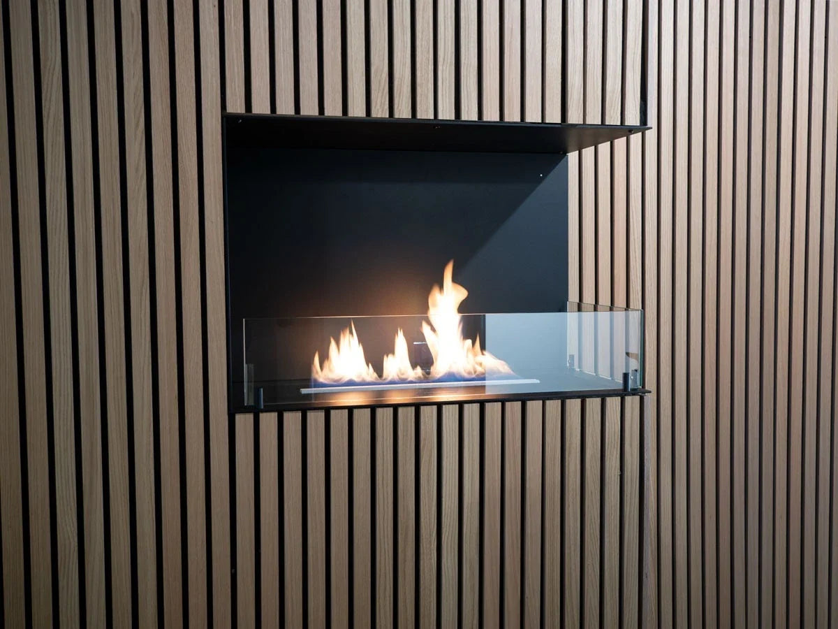 Foco Corner Right 800 Built In Bioethanol Fireplace