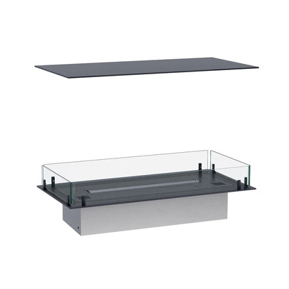 Foco Four 800 Four Sided Built In Bioethanol Fireplace