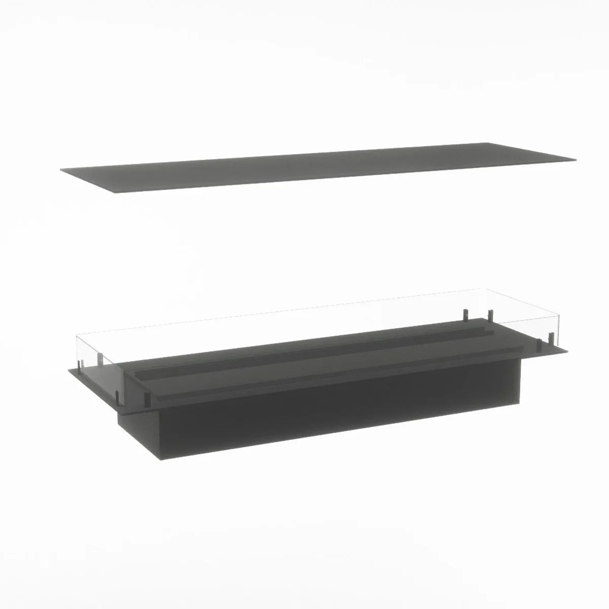 Foco Myst Four 1200 Four Sided Water Vapour Fireplace